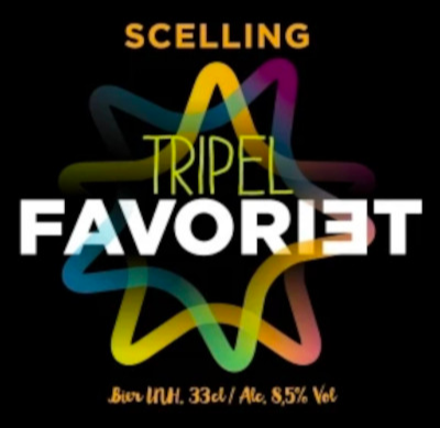 Scelling Tripel Favoriet etiket